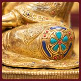  Tượng Liên Hoa Sinh Đồng Mạ Vàng Nepal 47cm [Kim Cương Hỷ Lạc] Tượng Đồng Nepal Hiếm Có 