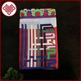  Rèm Cửa Trang Trí Bàn Thờ Mật Tông [Kim Cương Hỷ Lạc] Kalachakra Nền Xanh 