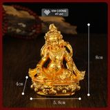  Tượng Phật Mật Tông Hợp Kim Cao Cấp [Kim Cương Hỷ Lạc] Tượng Hoàng Thần Tài, Tara Xanh Nhiều Mẫu 