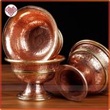  Đồ Thờ Cúng Chén Đồng Cúng Dường Mật Tông [Kim Cương Hỷ Lạc] Nepal 