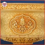  Chén Đồng Cúng Dường Mật Tông [Kim Cương Hỷ Lạc] Cỡ Đại 