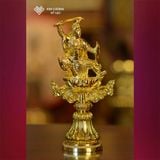  Thất Bảo Luân Vương, Bộ Thất Bảo Cúng Phật Mật Tông [Kim Cương Hỷ Lạc] Hợp Kim Vẽ Màu 17Cm 