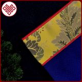  Rèm Cửa Trang Trí Bàn Thờ Mật Tông [Kim Cương Hỷ Lạc] Bát Cát Tường Hợp Nhất Nền Xanh 