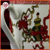  Ly Sứ Cúng Dường Mật Tông [Kim Cương Hỷ Lạc] Vẽ Bát Cát Tường 