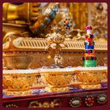  Chén Cúng Dường Nước Hợp Kim Bọc Đá [Kim Cương Hỷ Lạc] Chén Cúng Dường Mật Tông Cao Cấp 