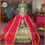  Y Áo Choàng Tượng Phật Mật Tông [Kim Cương Hỷ Lạc] Vải Gấm Cao Cấp 