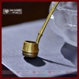  Bộ Tắm Phật Đản Sanh Mini Mật Tông [Kim Cương Hỷ Lạc] Lưu Ly 12Cm Kèm Gáo Và Chậu 