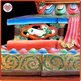  Tượng Thiên Thủ Thiên Nhãn Mật Tông [Kim Cương Hỷ Lạc] Vẽ Màu 100Cm 