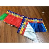  Rèm Quây Trang Trí Bàn Thờ Mật Tông [ Kim Cương Hỷ Lạc ] 500X30Cm 