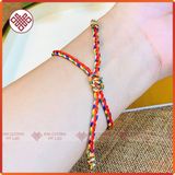  Vòng Tay Phong Thủy, Vòng Phong Thủy May Mắn Ngũ Sắc Mật Tông [Kim Cương Hỷ Lạc] Hàng Thủ Công 