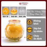  Nến Bơ Thực Vật Không Khói [Kim Cương Hỷ Lạc] - Cháy 24 Giờ 