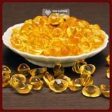  Thỏi Vàng Tài Lộc Thần Tài [Kim Cương Hỷ Lạc] Thỏi Vàng Pha Lê Ngũ Sắc- Thu Hút Tài Lộc May Mắn 