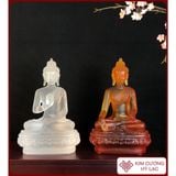  Bộ Tượng Phật Dược Sư Mật Tông [Kim Cương Hỷ Lạc] Lưu Ly 12Cm 