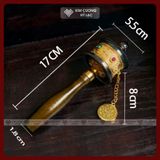  Kinh Luân Xoay Tay, Kinh Luân Cầm Tay [Kim Cương Hỷ Lạc] Kinh Luân Chất Lượng Cao 17Cm 