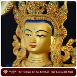  Tượng Phật Văn Thù Sư Lợi Bồ Tát Mật Tông [Kim Cương Hỷ Lạc] Nepal 33Cm 