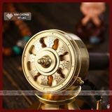  Kinh Luân Cầm Tay Siêu Biến Chú Cán Gỗ [Kim Cương Hỷ Lạc] Trọn Bộ Có Đế Cắm, Cao 17Cm 