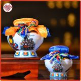  Bảo Bình Long Vương [Kim Cương Hỷ Lạc] Bảo Bình Naga Bảo Hộ Sông Nước Tu Viện Kumbum 