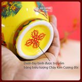  Bảo Bình Hoàng Thần Tài Mật Tông [Kim Cương Hỷ Lạc] Tu Viên KumBum Tây Tạng 