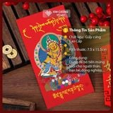  Bao Lì Xì Tết 2025 - Bao Lì Xì Hoàng Thần Tài [Kim Cương Hỷ Lạc] Giấy Cứng Xịn, Cán Bóng Sang Trọng 