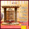  Kinh Luân Treo Tường Nepal - Nhiều Mẫu [ Kim Cương Hỷ Lạc] Kinh Luân Thủ Công Nepal, Dùng Treo Tường 