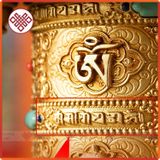  Kinh Luân Điện Phong Thủy Để Bàn - Bánh Xe Mani Mật Tông [Kim Cương Hỷ Lạc] Cẩn Đá Cao Cấp 