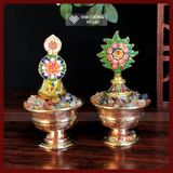  Đá Mã Não, Đá Phong Thủy Ngũ Sắc, Đá Ngũ Sắc Vụn [Kim Cương Hỷ Lạc] Kích thước 1cm 