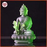  Tượng Phật Dược Sư, Tượng Phật Mini, Tượng Trang Trí [Kim Cương Hỷ Lạc] 13cm - 19cm - 32cm 