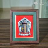  Biểu Tượng Kalachakra Mật Tông [Kim Cương Hỷ Lạc] Để Bàn Có Khung 