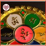  Miếng Dán Chữ Om - Lục Minh Đại Chú [Kim Cương Hỷ Lạc] 