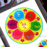  Miếng Dán Tâm Om , Tara Xanh Mật Tông [Kim Cương Hỷ Lạc] 