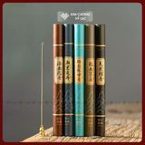  Nhang Trầm Hương Không Tăm [Kim Cương Hỷ Lạc] Bộ 11 Ống Nhang Trầm Hương, Thơm Dịu Nhẹ Tự Nhiên 100% 