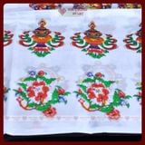  Khăn Khata Cúng Dường Tây Tạng, Khăn Ban Phước Mật Tông [Kim Cương Hỷ Lạc] Vẽ Màu 150cm 