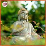  Tượng Phật Decor Trang Trí Ngoài Trời [Kim Cương Hỷ Lạc] 17Cm 