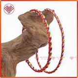  Vòng Tay Phong Thủy, Vòng Phong Thủy May Mắn Ngũ Sắc Mật Tông [Kim Cương Hỷ Lạc] Hàng Thủ Công 