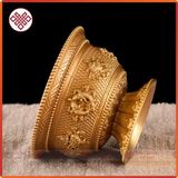  Ly Cúng, Chung Nước Cúng Phật bằng đồng [ Kim Cương Hỷ Lạc] 5x8cm 