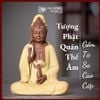  Tượng Phật Quan Âm Bồ Tát [Kim Cương Hỷ Lạc] Gốm Tử Sa Cao Cấp Decor Trang Trí Nhà Cửa Phong Thủy 