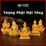  Tượng Phật Mật Tông Hợp Kim Cao Cấp [Kim Cương Hỷ Lạc] Tượng Hoàng Thần Tài, Tara Xanh Nhiều Mẫu 