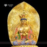  Tượng Đại Nhật Như Lai Mật Tông [Kim Cương Hỷ Lạc] Vẽ Màu 