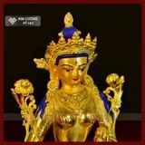  Tượng Phật Tara Trắng Mật Tông [Kim Cương Hỷ Lạc] 