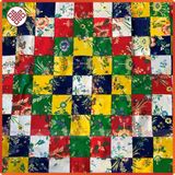  Trang Trí Bàn Thờ, Khăn Trải Bàn Mật Tông [Kim Cương Hỷ Lạc] 1Mx1M 