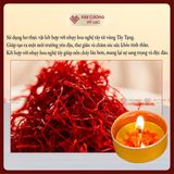  Nến Bơ Nhụy Hoa Nghệ Tây Cao Cấp Cháy 4 Giờ [Kim Cương Hỷ Lạc] Nến Bơ Saffron- Không Khói- Không Mùi 