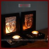  Hộp Nến Phật Bình An - Hộp Đựng Nến Phật Thích Ca [Kim Cương Hỷ Lạc] Trang Trí Nhà Cửa, Bàn Làm Việc 