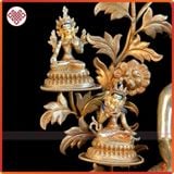  Tượng Phật Thích Ca Và 7 Vị Quan Âm Mật Tông [Kim Cương Hỷ Lạc] Nepal 