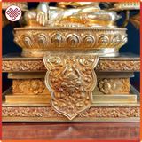  Tượng Phật Thích Ca Và 7 Vị Quan Âm Mật Tông [Kim Cương Hỷ Lạc] Nepal 