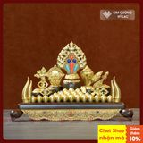  Torma Mani Bách Bảo Đồng [Kim Cương Hỷ Lạc] Đồng 27Cm 