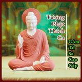  Tượng Đức Phật Thích Ca Mâu Ni, Tượng Phật Gốm [Kim Cương Hỷ Lạc] Chất Liệu Gốm Tử Sa 15 - 30cm 