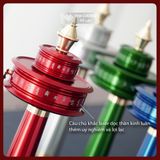  Kinh Luân Cầm Tay Om Mani Pad Me Hum [Kim Cương Hỷ Lạc] Hợp Kim Cao Cấp Lõi Chú Microflim 