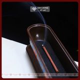  Lư Hương, Lư Xông Trầm Hương [Kim Cương Hỷ Lạc] Lư Đồng Cao Cấp Vẽ Màu Hoa Sen 30x11cm 