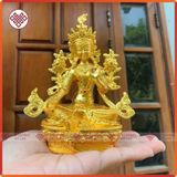  Tượng Phật Hoàng Thần Tài Dzambala - Tượng Phật Mật Tông Mini [Kim Cương Hỷ Lạc] Hợp Kim 8Cm - 14Cm 