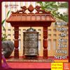  Kinh Luân Để Bàn Cổ Điển-Kinh Luân Thủ Công Nepal [Kim Cương Hỷ Lạc] Kinh Luân Đồng Để Bàn Hàng Hiếm 